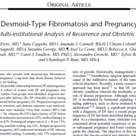 Desmoidandpregnancy