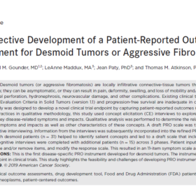 Prospective Development of a Patient